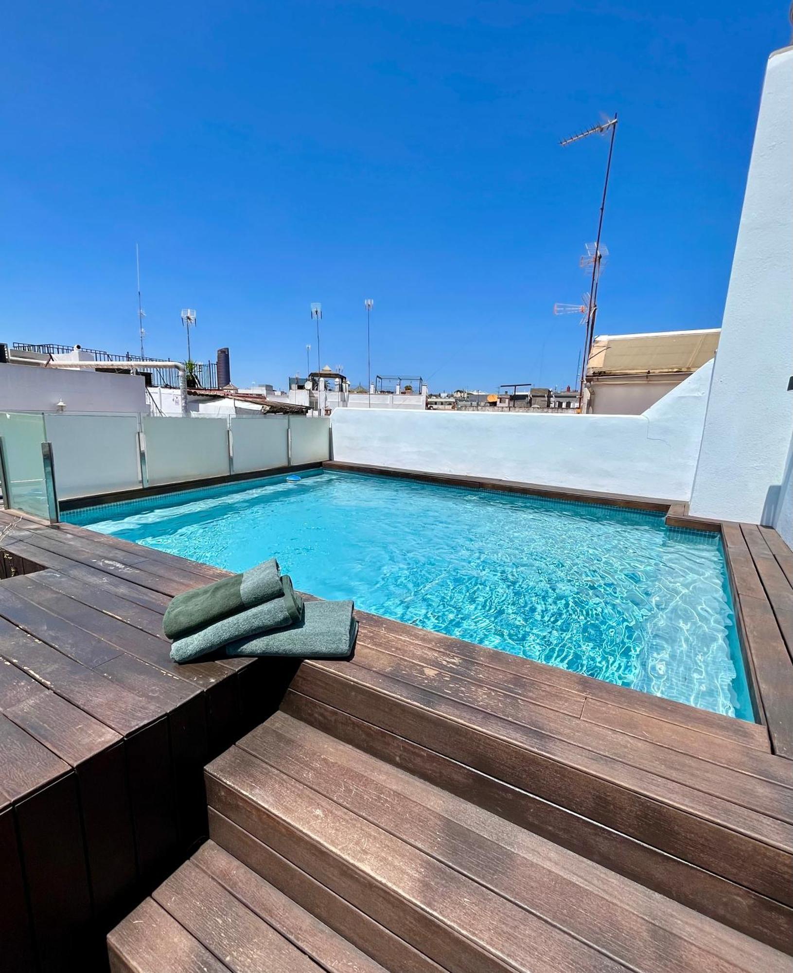 Fdez Amazing House By Cathedral And Giralda With Private Pool Vila Sevilha Exterior foto